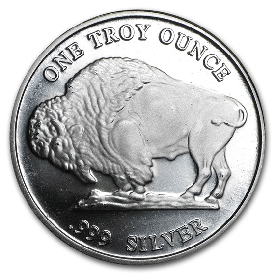 Buy 1 oz Silver Round - Buffalo (RMC) | APMEX