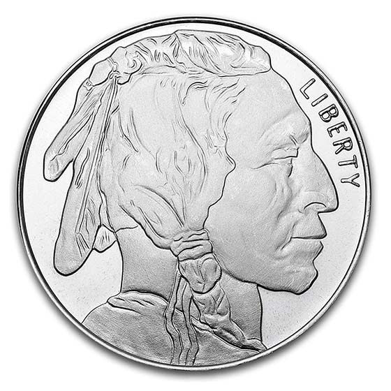 Buy 1 oz Silver Buffalo Round APMEX