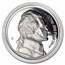 1 oz Silver Round - Domed Ultra High Relief Jefferson Nickel