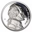 1 oz Silver Round - Domed Ultra High Relief Jefferson Nickel