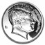 1 oz Silver Round - Domed Ultra High Relief Kennedy Half Dollar