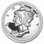 1 oz Silver Round - Domed Ultra High Relief Mercury Dime