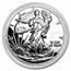 1 oz Silver Round - Domed Ultra High Relief Walking Liberty