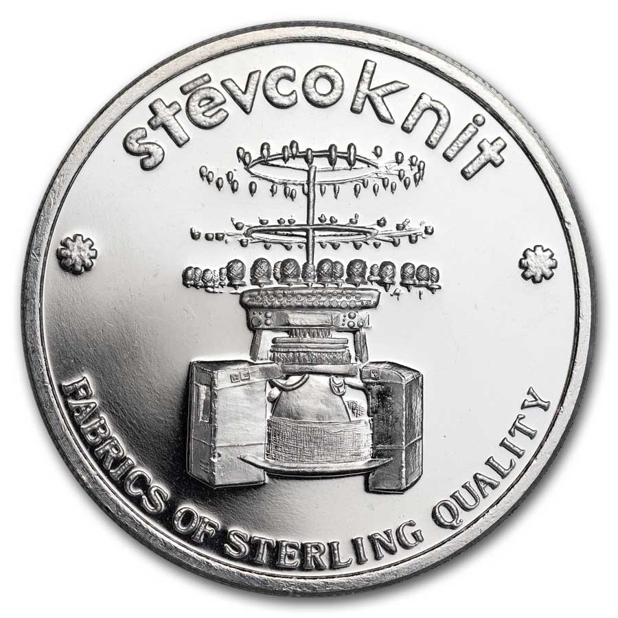 1 oz Silver Round - Engelhard (Stevcowovens/Stevcoknit)