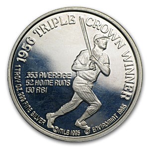 Buy 1 Oz Silver Round - Mickey Mantle 