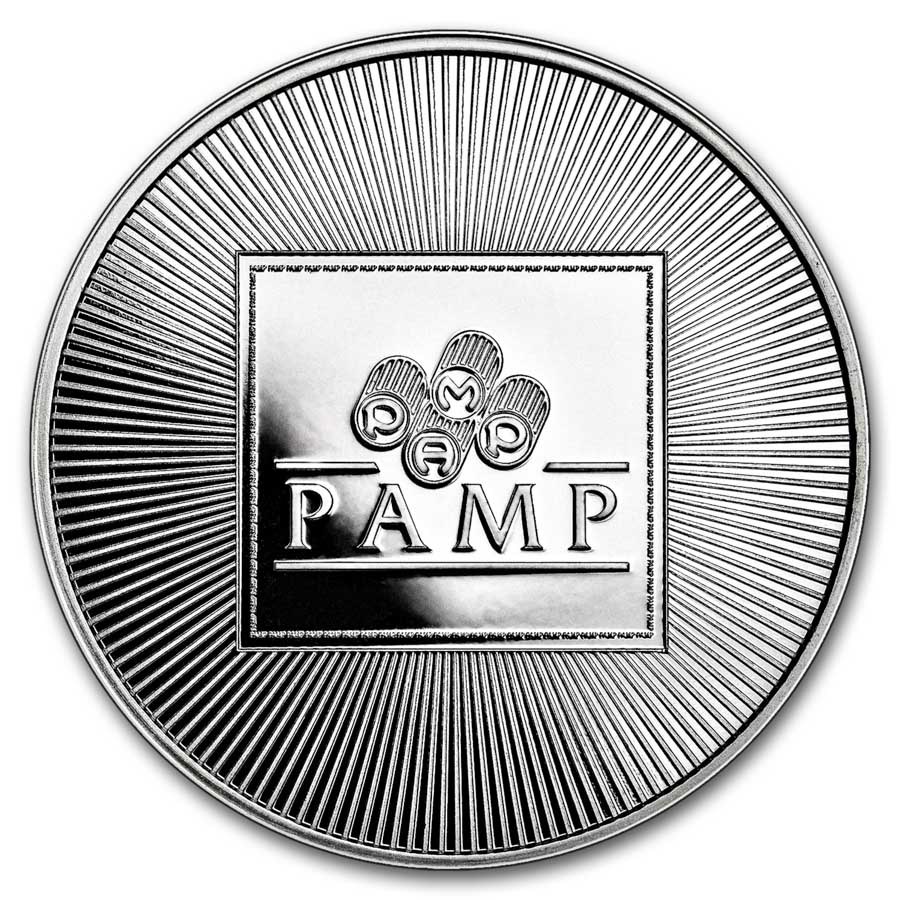 1 oz Silver Round - PAMP USA