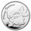 1 oz Silver Round - Santa