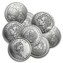 1 oz Silver Round - Silver Shield Series (Random Year & Design)