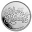 1 oz Silver Round - Snowman