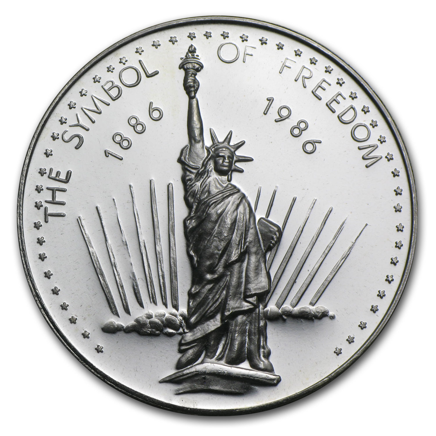 Buy 1 oz Silver Round - Statue of Liberty (Symbol of Freedom) | APMEX