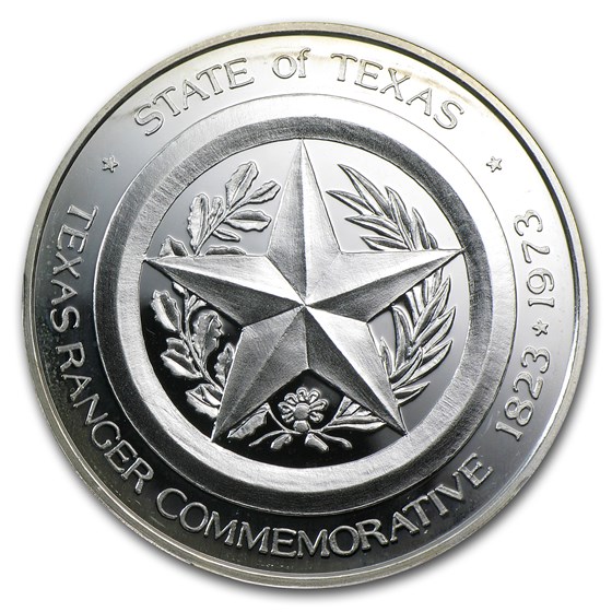 Buy 1 oz Silver Round - Texas Ranger Sesquicentennial | APMEX