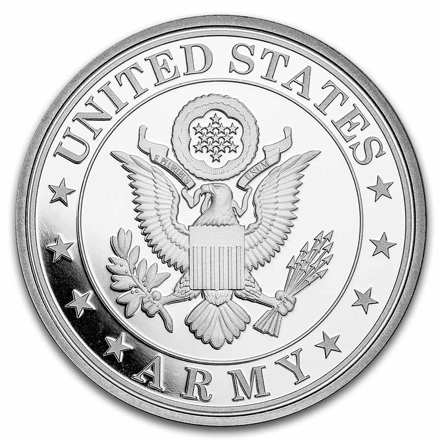 1 oz Silver Round - U.S. Army Seal