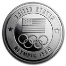 1 oz Silver Round - U.S. Olympic Team