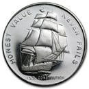 1 oz Silver Round - U.S.S. Constitution Ship