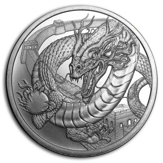 Buy 1 oz Silver Round - World of Dragons (The Chinese) | APMEX