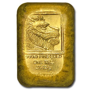 Buy 1 Tael Gold Bar - Hong Kong Bank (1.2034 oz) | APMEX