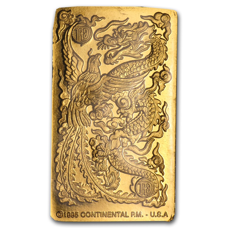 Buy 1 Tael Gold Bar Vietnam (1.2057 oz, Rong Phung) APMEX