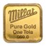 1 Tola Gold Bar - Secondary Market (.375 oz)