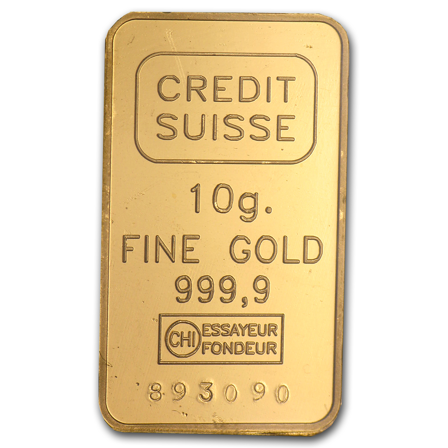 10 g credit suisse gold bar