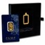 10 gram Gold Bar - PAMP Lady Fortuna with Frame
