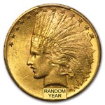 $10 Indian Gold Eagle MS-61 PCGS (Random)