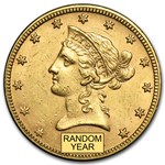 $10 Liberty Gold Eagle AU (Random Year)