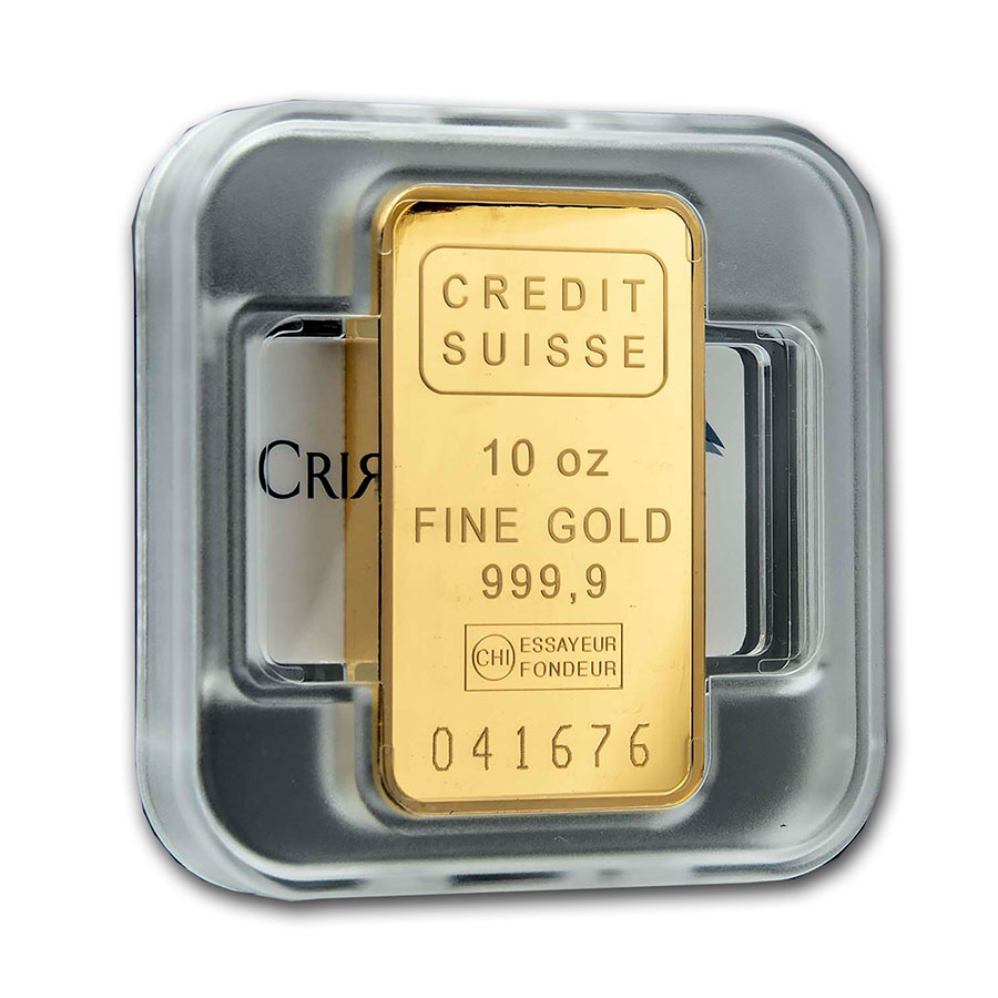 credit suisse gold bar price