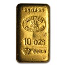 10 oz Gold Bar - Swiss Bank Corporation