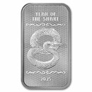 10 oz Silver Bar - 2025 APMEX Year of the Snake (Series 2)