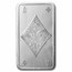 10 oz Silver Bar - Ace of Diamonds