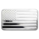 10 oz Silver Bar - American Flag Design