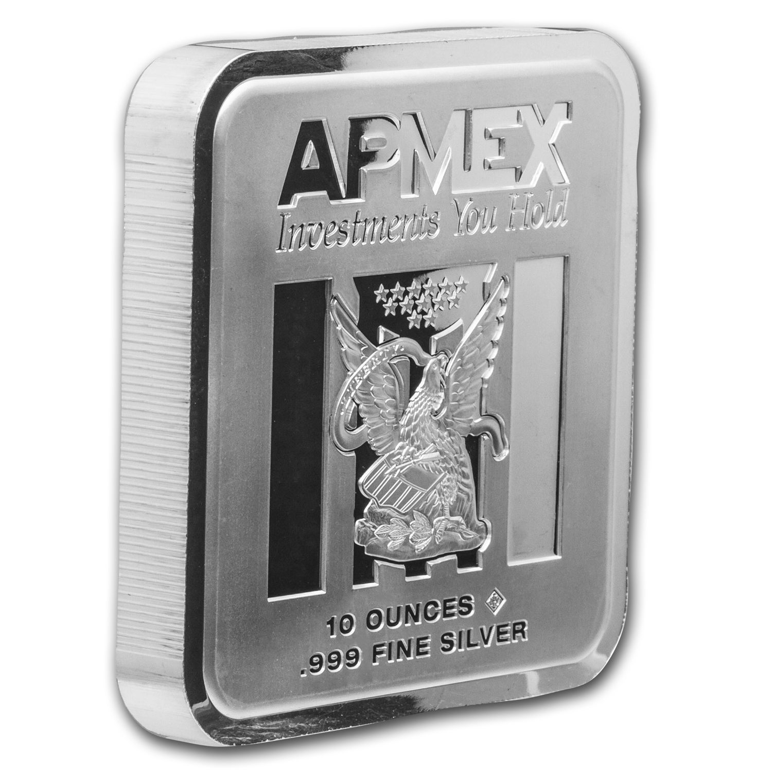 Buy 10 Oz Silver Bar - APMEX (Square Series) | APMEX