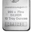 10 oz Silver Bar - Engelhard (Tall, Eagle Design)