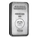 10 oz Silver Bar - Geiger (Security Line Series, Scruffy)