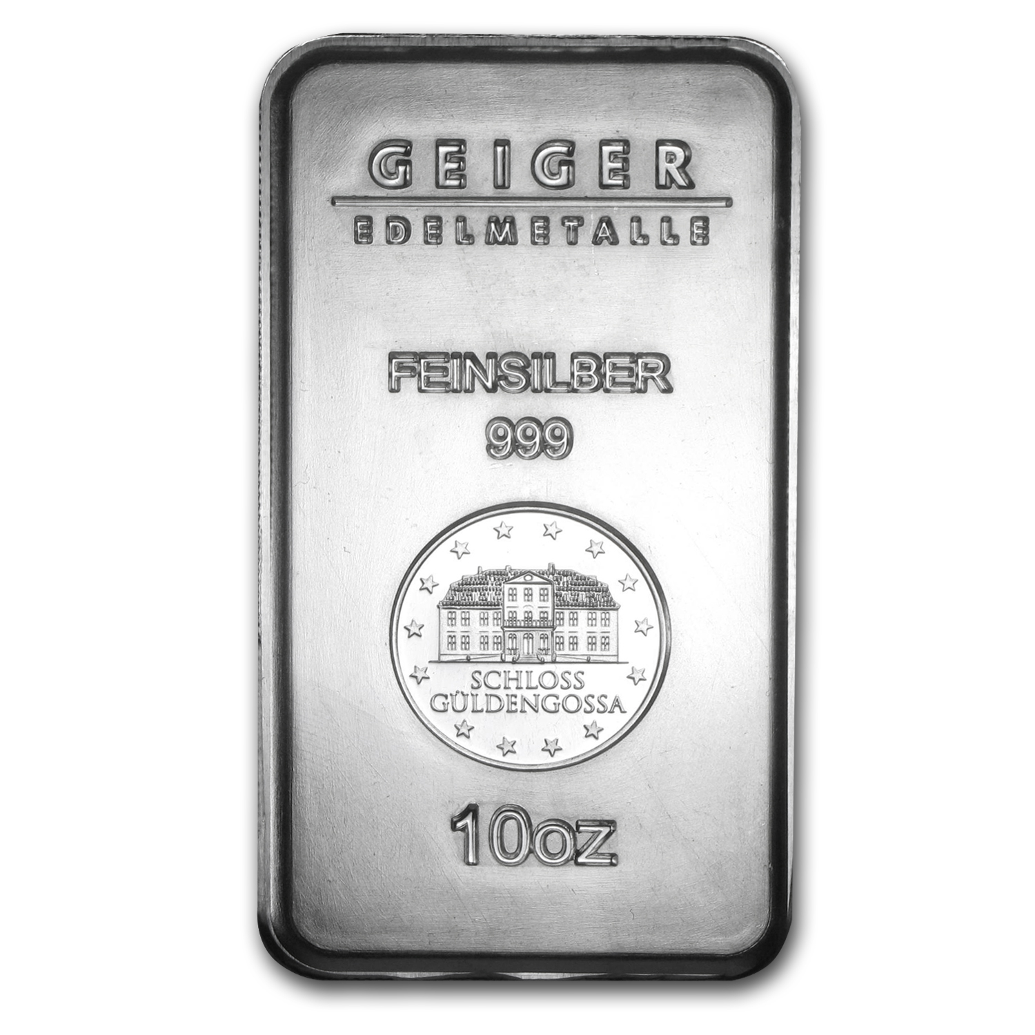 Buy 10 oz Silver Bar - Geiger (Security Line Series) | APMEX