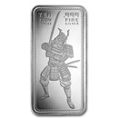 10 oz Silver Bar - Samurai Warrior