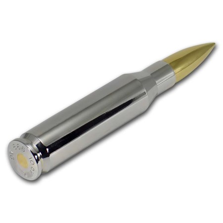  Silver Bullet - 50 Caliber (10 oz) - Pure .999 Silver