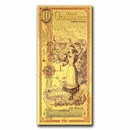 10 Utah Goldback - Aurum Gold Foil Note (24k)