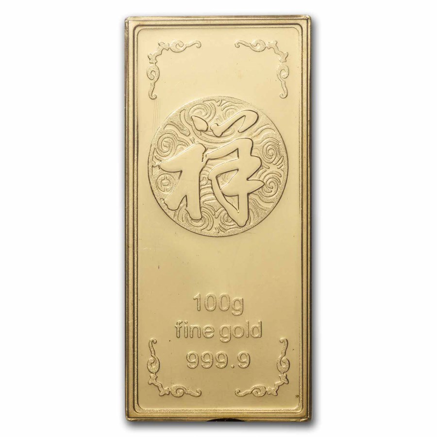 100 gram Gold Bar - China National Gold Group Corporation