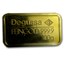 100 gram Gold Bar - Degussa (Pressed)