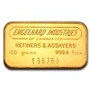 100 gram Gold Bar - Engelhard Industries of Canada