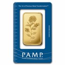 100 gram Gold Bar - PAMP Suisse Rosa (In Assay)