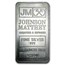 100 oz Silver Bar - Johnson Matthey (Pressed, w/Box & Serial #'s)