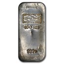 100 oz Silver Bar - Sheffield Smelting Co. Ltd