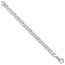 10K White Gold 7.5mm Fancy Link Chain - 9 in.