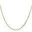 10K Yellow Gold 1.3mm D/C Cable Chain - 16 in.