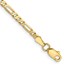 10K Yellow Gold 2.75mm Flat Figaro Chain - 9 in.