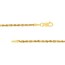 10K Yellow Gold 2 mm Rope Chain with Lobster Clasp - 20in.