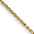 10K Yellow Gold 2mm Regular Rope Chain - 18 in.