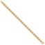 10K Yellow Gold 6.1mm Fancy Link Bracelet - 8 in.